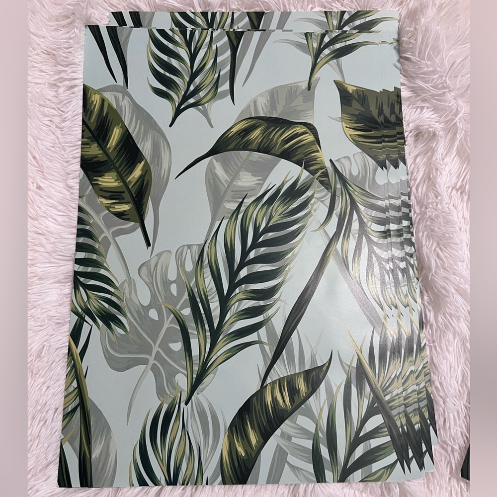 Leaf Pattern Peel & Stick Wallpaper - Picture 3 of 3